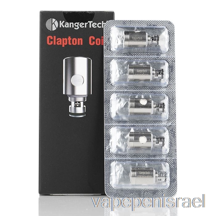 סלילי חלופי Vape ישראל Kanger Ssocc חד פעמי 0.5 אוהם סלילי קלפטון